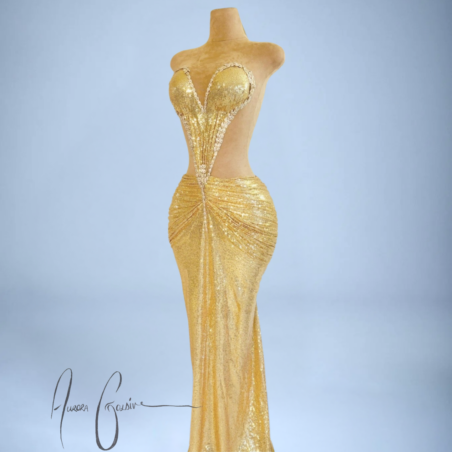 Sharja Gold Gown