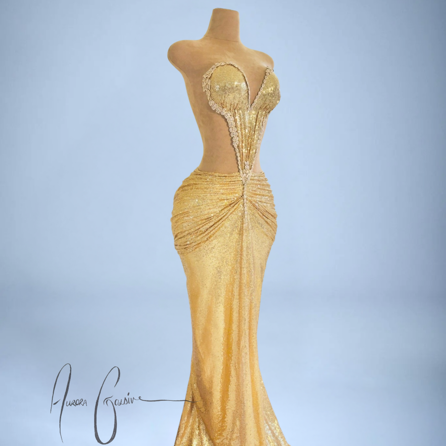 Sharja Gold Gown
