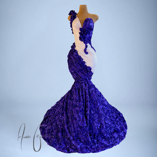 Violet Flame Gown