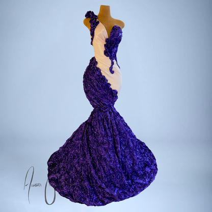 Violet Flame Gown