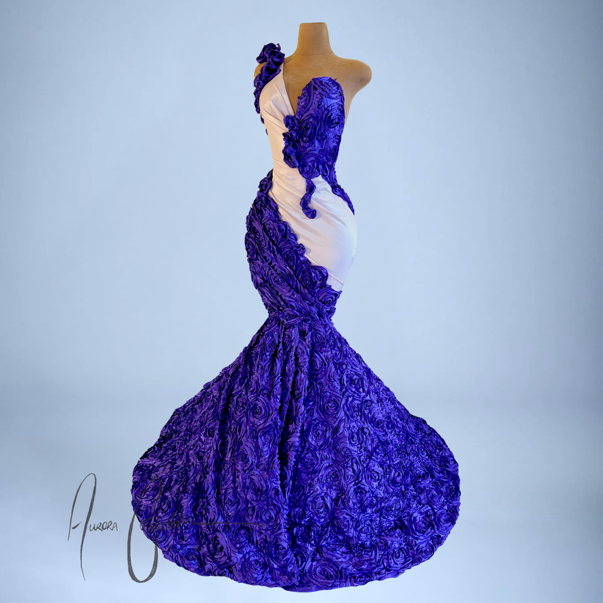 Violet Flame Gown