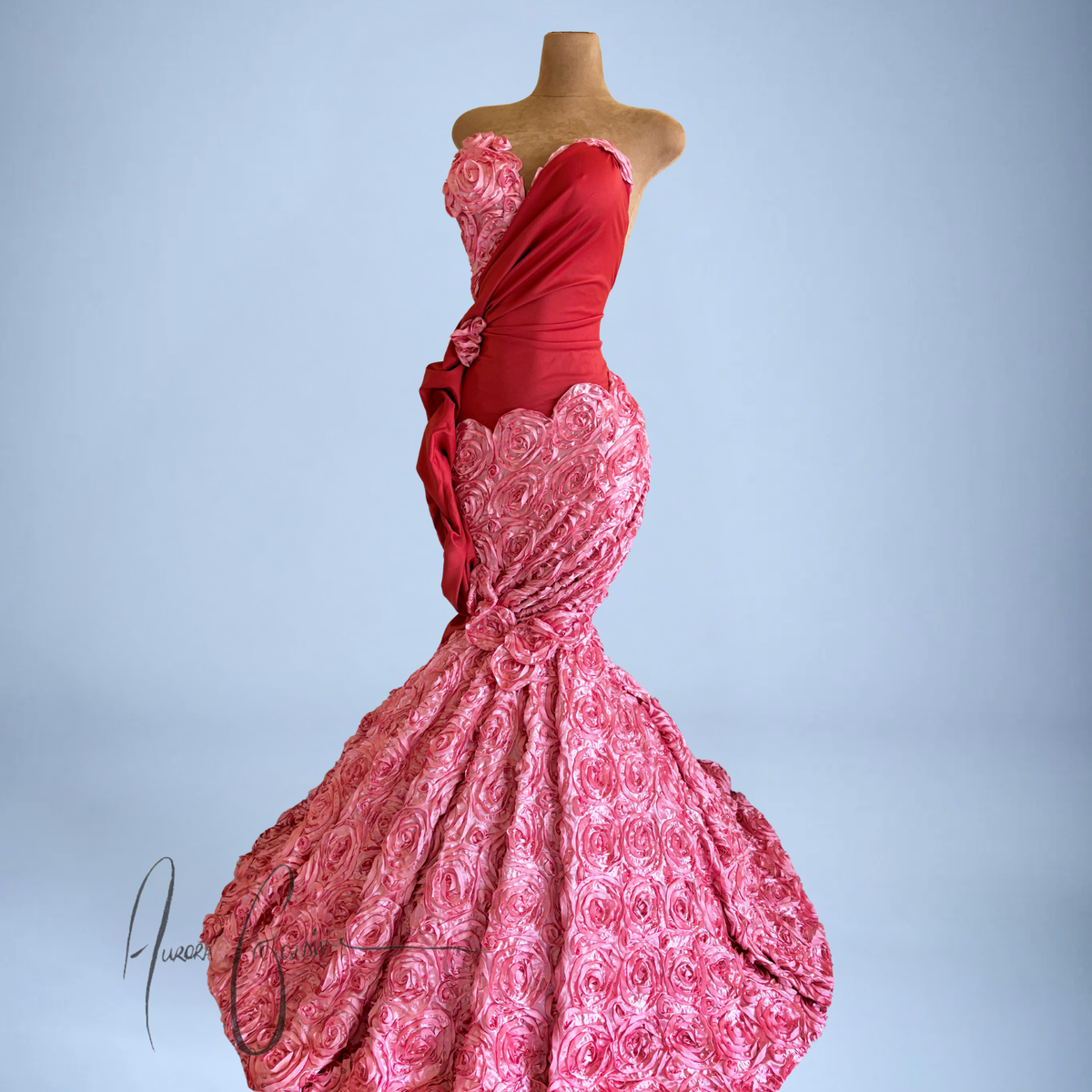 Misty Auburn Gown