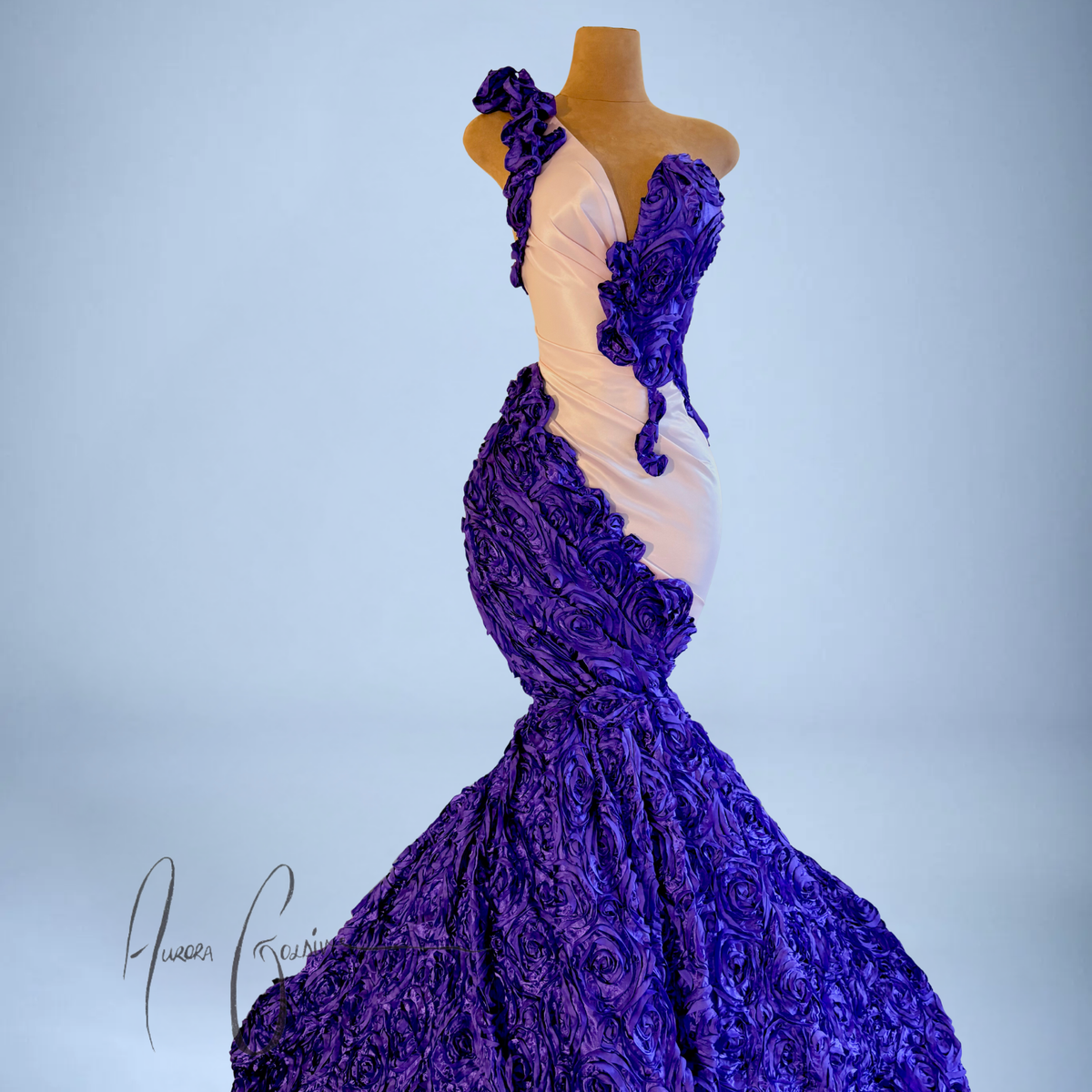 Violet Flame Gown