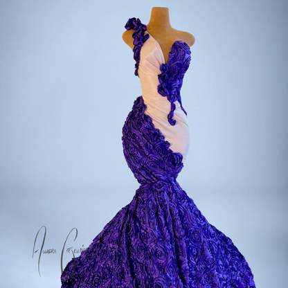 Violet Flame Gown