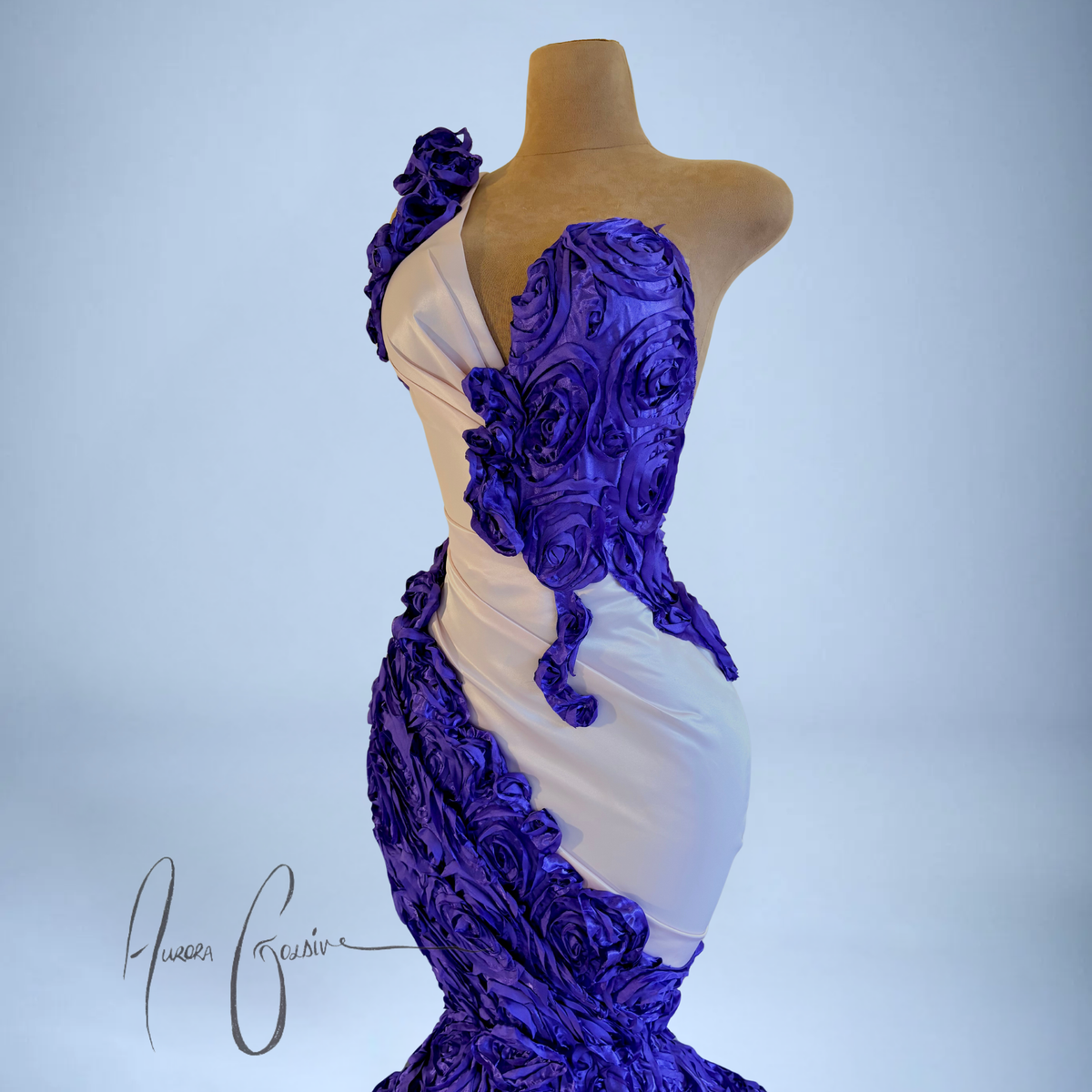 Violet Flame Gown