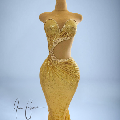 22kt Gold Gown