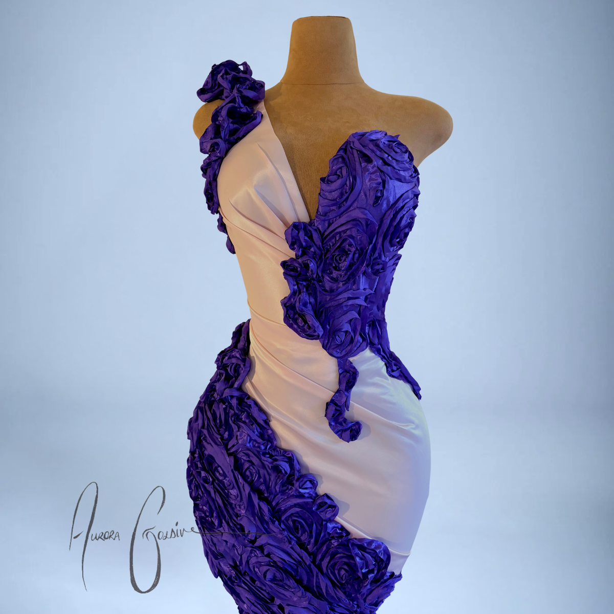 Violet Flame Gown