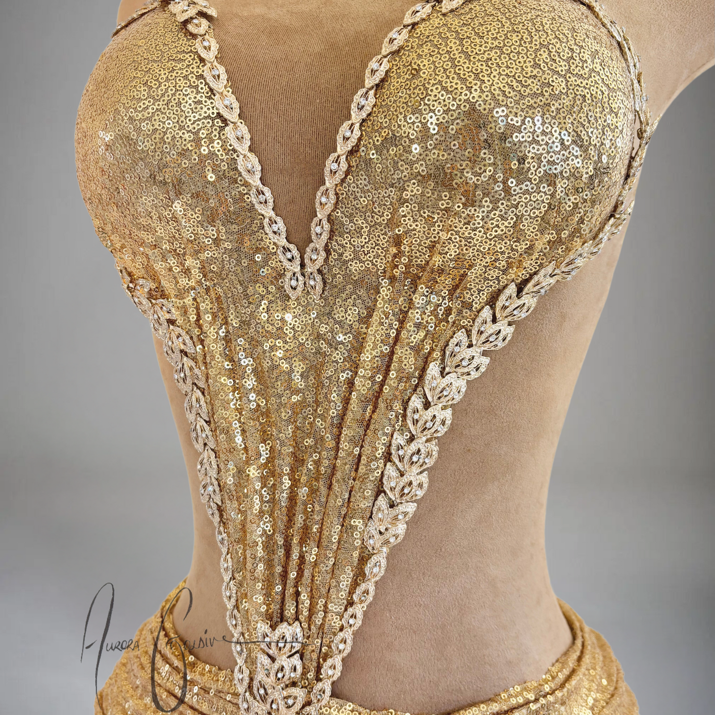 Sharja Gold Gown