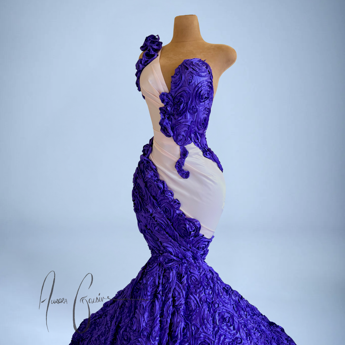 Violet Flame Gown