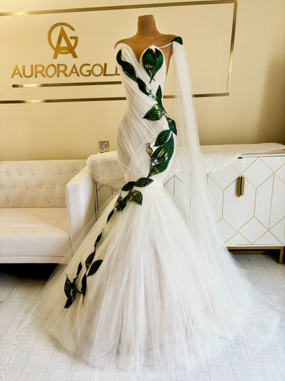 Greene Leaf Gown