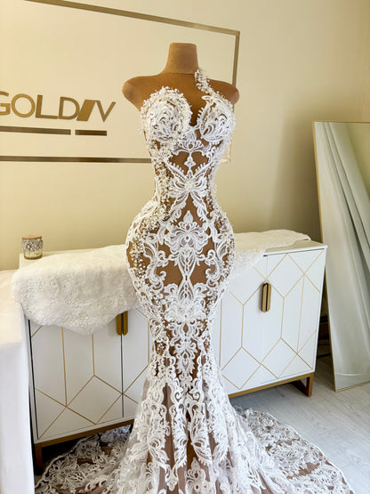 Pearl Monarch Gown