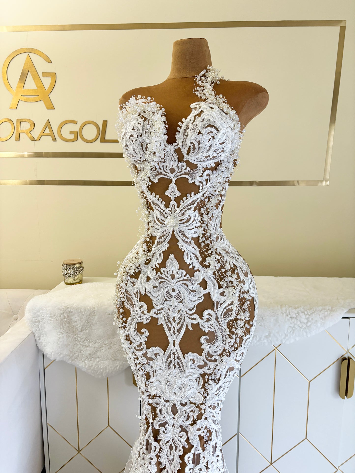 Pearl Monarch Gown