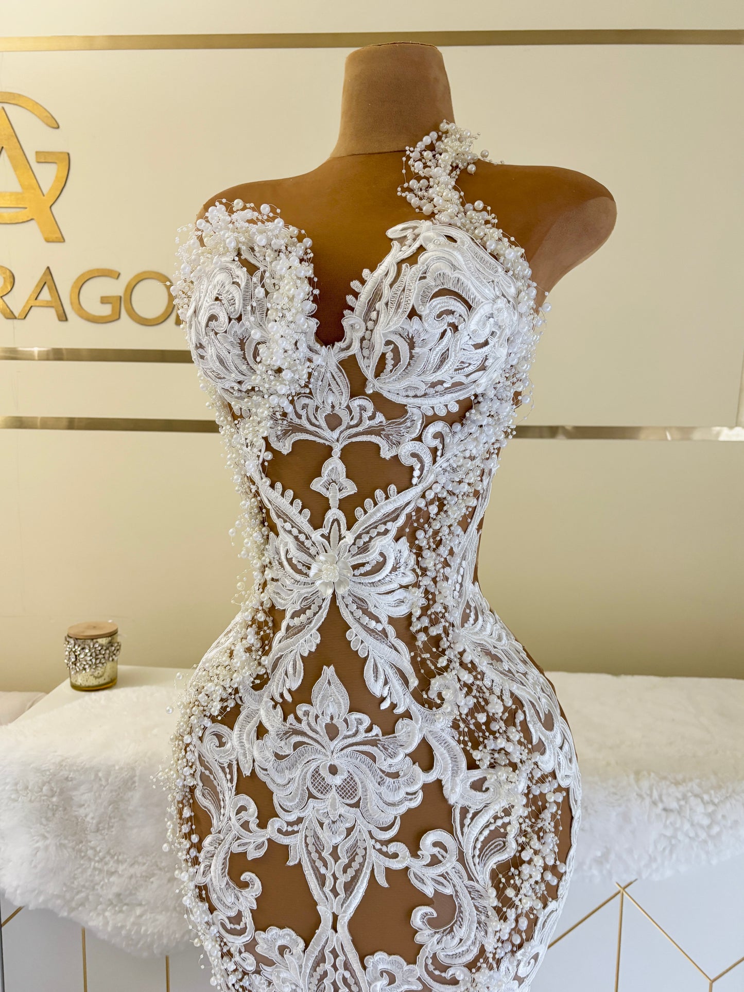 Pearl Monarch Gown