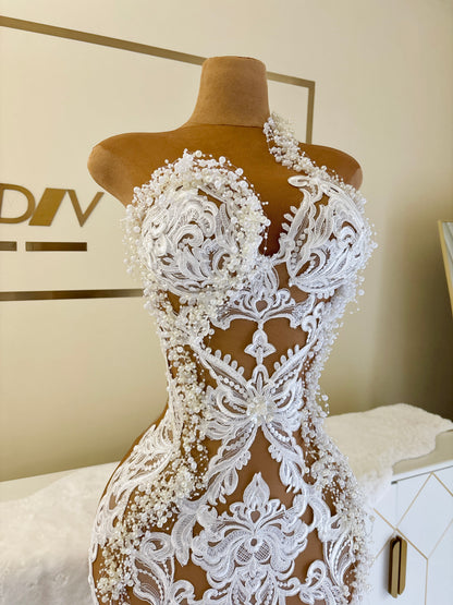 Pearl Monarch Gown