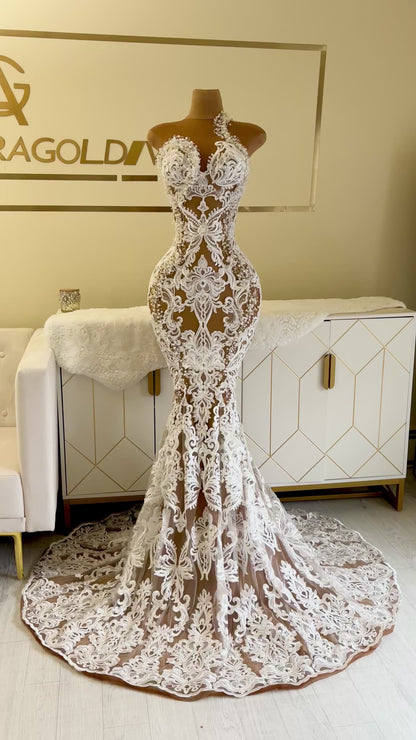 Pearl Monarch Gown